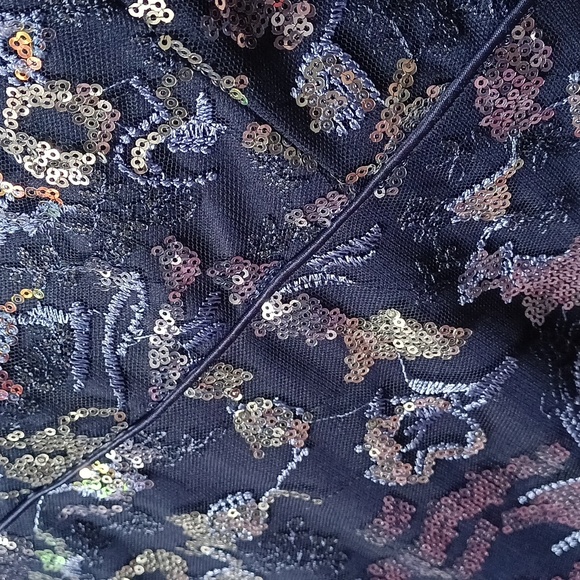 Women's Blue Formal Dress - Picture 1 of 5